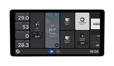 Shelly Wall Display X2i, 6,95 LCD, Android, schwarz