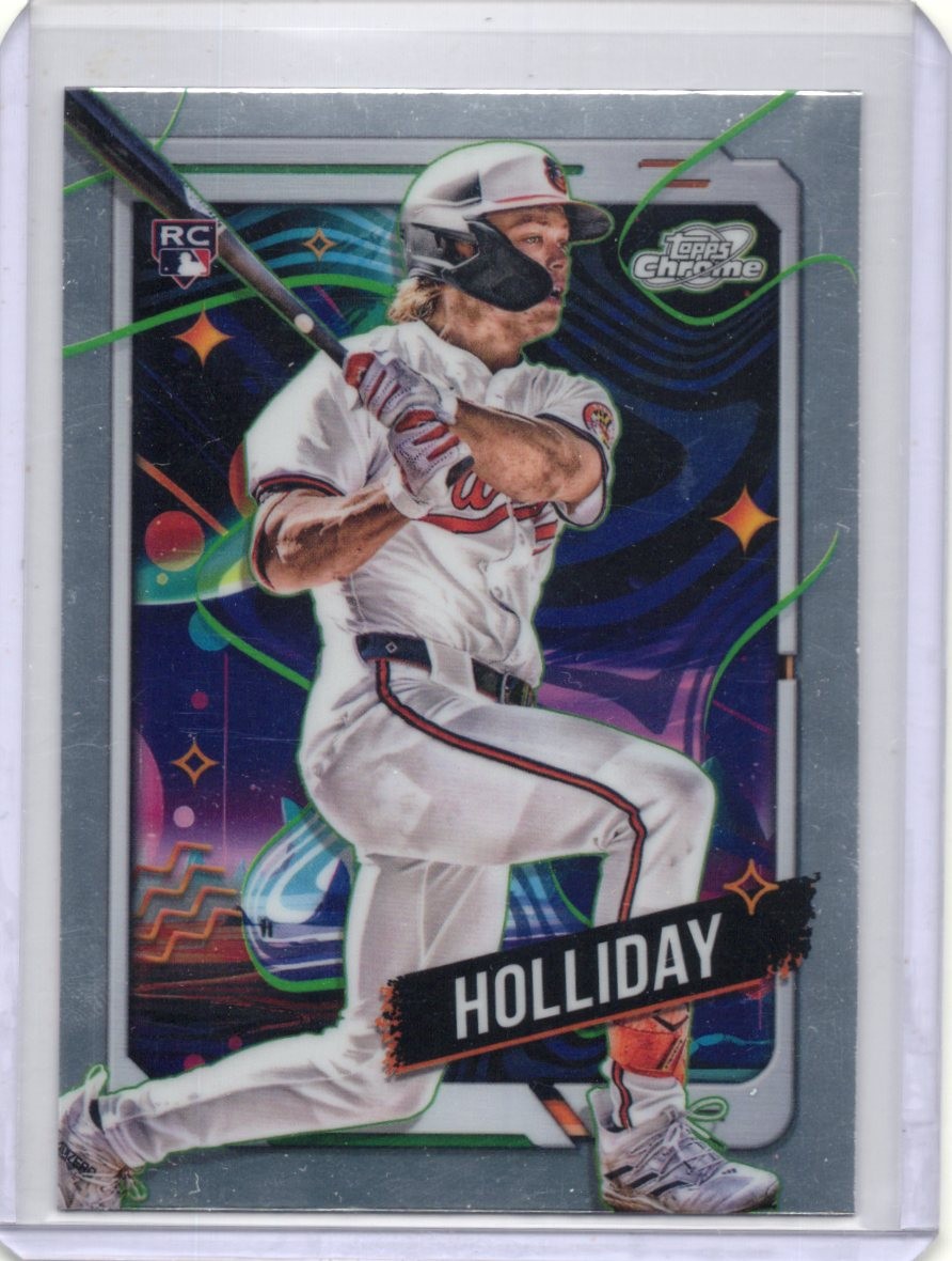 2024 Topps Chrome Cosmic Jackson Holliday Rookie #7