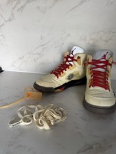 Jordan 5 SP x Off-White Mid Sail for Sale | Authenticity Jordan 5 SP x Off-White Mid Sail for Sale | Authenticity