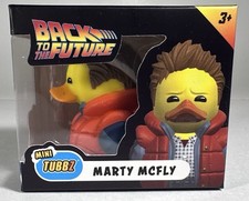 NIB MINI TUBBZ Back to the Future Marty McFly RUBBER DUCK COSPLAYINGDUCKS JEEP