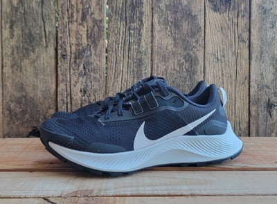 Nike Pegasus Trail 3 Trail Running Shoes Woman's Sz 8 Black Sneakers DA8698-001