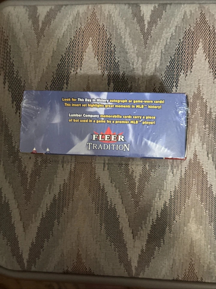 SEALED BOX 2002 MAJOR LEAGUE BASEBALL FLEER TRADITION - Image 2 of 4