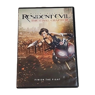 Resident Evil: The Final Chapter (DVD, 2016) Sony Pictures Milla Jovovich VG 053