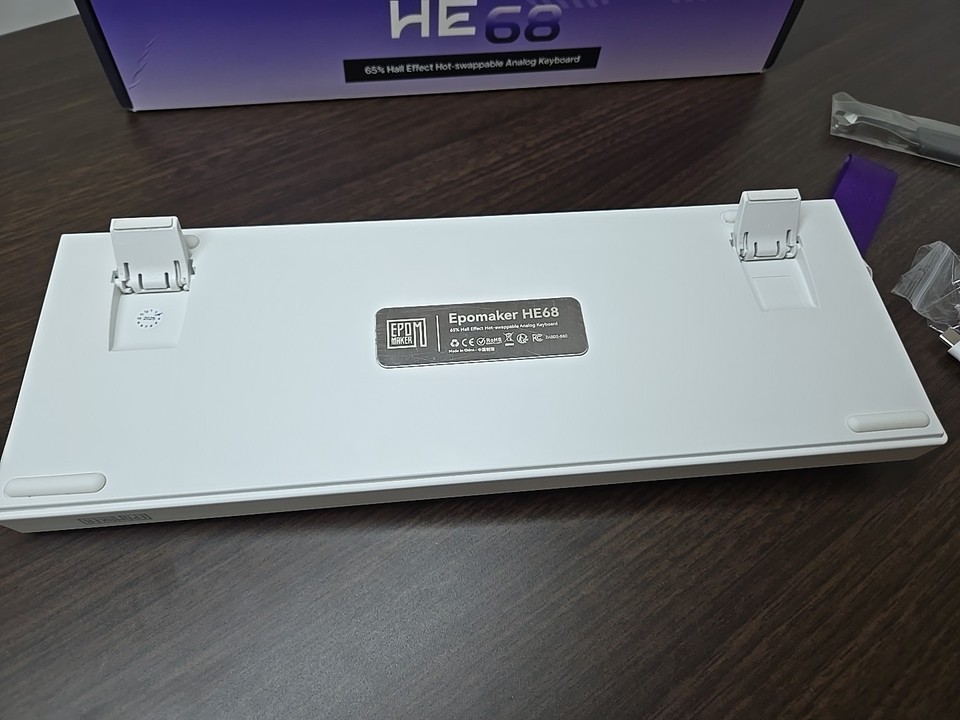 EPOMAKER HE68 Wired Hall Effect Keyboard, 8000hz Polling, 0