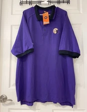 NWT Vintage Nike JMU James Madison Dukes Team Issued Football Polo Shirt XL