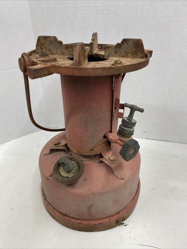 Vintage Red Smelting Stove Plumbers Furnace Portable Stove