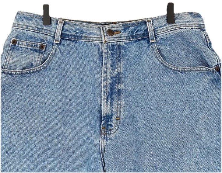 Pantalones Cortos Vaqueros Vintage 90’s Estructura Denim Para Hombre Talla 32 Hechos en EE. UU. Patinador Foto 2 de 4