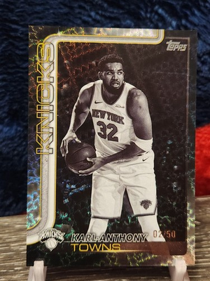 #ad 2025 26 Topps BLACK FRIDAY 02 50 SP Karl Anthony Towns Knicks $9.99