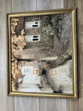 Gold Frame Tuscany Oil Painting Without Glass Size 22 X 18