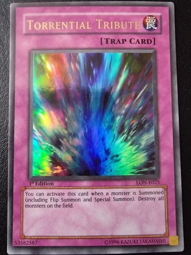 Yu-Gi-Oh! Torrential Tribute, LON-E025, 1st Edition, Vintage, Ultra Rare