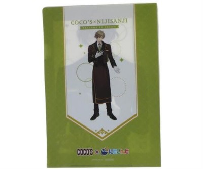 Nijisanji x COCO'S Vol 3 Eden gumi Oliver Evans Clear File Japan