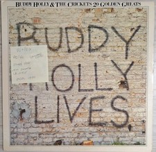 Buddy Holly & The Crickets 20 Golden Greats Vinyl Record LP VG+/EX EMTV 8