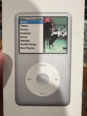 Apple iPod A1238 Classic 7th Generation Silver 120 GB AS/IS For