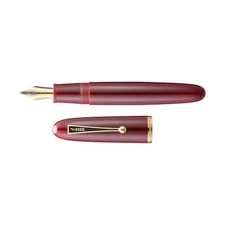 Jinhao 9019 Dadao Fountain Pen, Gold Trim, #8 Nib, Burgundy