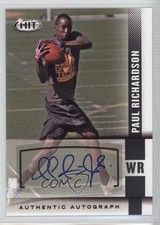 2014 SAGE Hit Auto Black Paul Richardson #A128 Auto 2b2