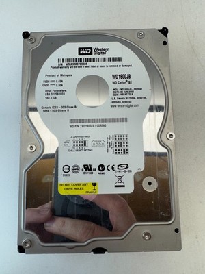 Western Digital WD1600JB-00REA0 160GB Caviar SE IDE DCM HSBACT2CA Vintage HDD