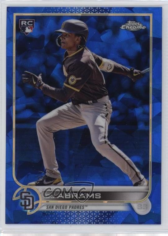 2022 Topps Chrome Sapphire Edition CJ Abrams #280 0wl9