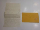 Civil War Letter 1862 Soldier To Wife Guard Fort Barnard Epsom New Hampshire VTG