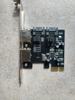 PCI-E an 4 Ports SATA 3.0 ESATA PCIE SATA3 6-Gbit/s-Erweiterungskarte PCI-E-Adap