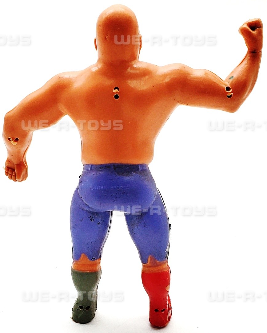 WWF Wrestling Superstars Iron Sheik Bendable Rubber Figure LJN