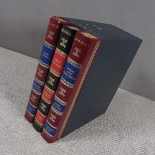 Vintage Hiderbooks Hollow Faux Books Hidden Wooden Library Shelf Storage Box
