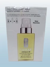 CLINIQUE ID CUSTOM BLEND HYDRATION SYSTEM DIFFERENT OIL CONTROL GEL BOXED