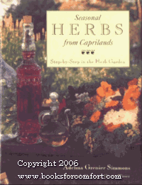 SEASONAL HERBS FROM CAPRILANDS By Adelma G. Simmons - Hardcover *Mint Condition* - Foto 1 di 1
