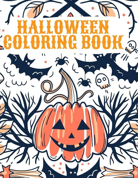 Sonya Thunder | Halloween Coloring Book | Taschenbuch | Englisch (2021)-image