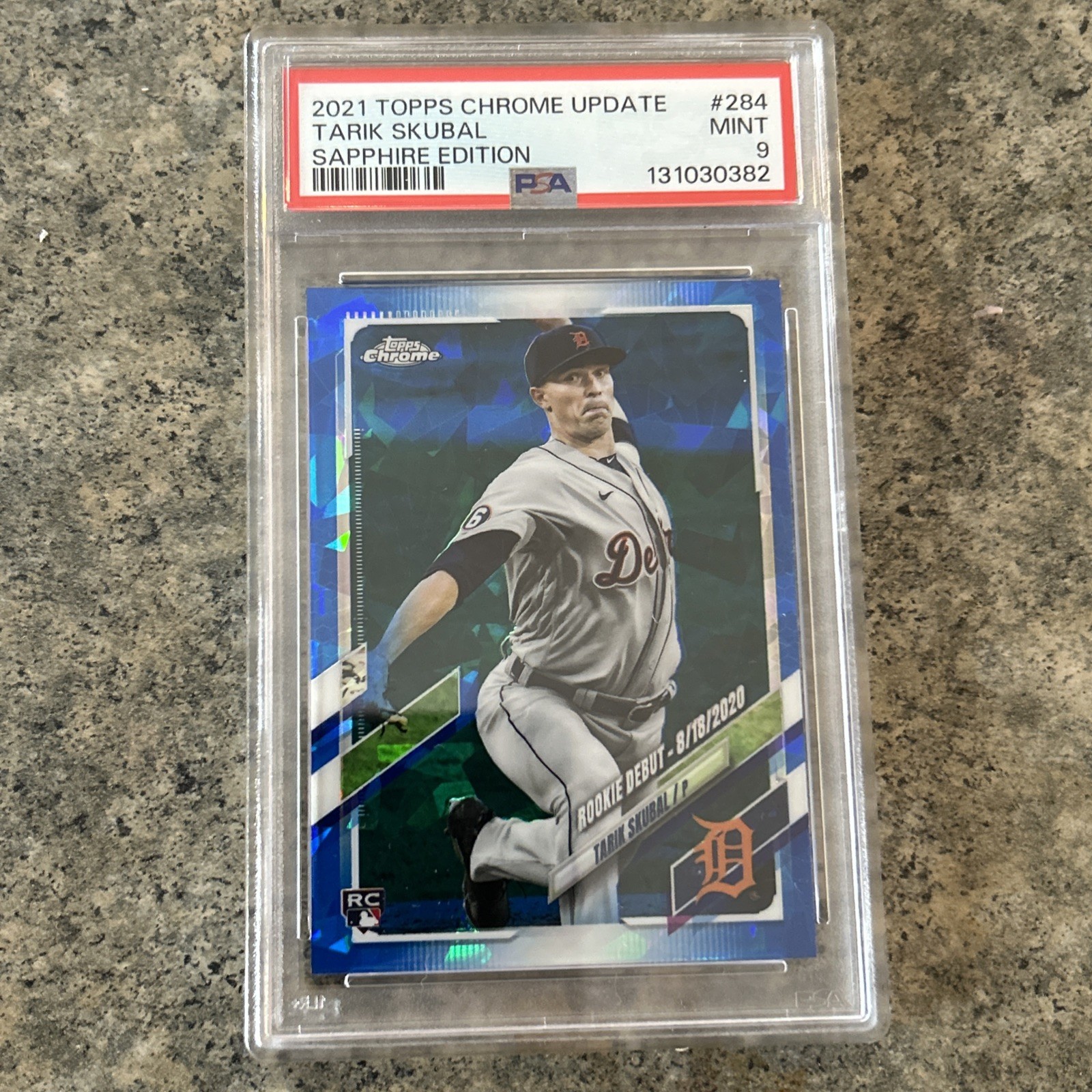 2021 Topps Chrome Update Series - Sapphire Edition - Tarik Skubal #US284 (RC)