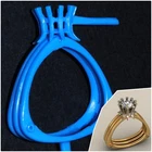 1 pc Ladie's  ring Wax patterns for lost wax casting jewelry/injection wax_1586