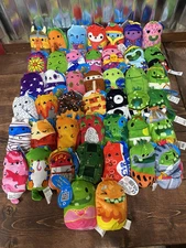 New LOT of 44 Cats vs Pickles 4"  Bean Bag Plush -Cepia - All Different w/ Tags
