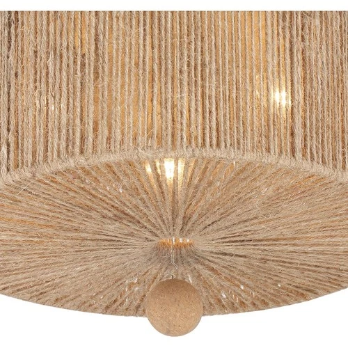 Crystorama JES-B7103-BS Jessa Flush Mount Burnished Silver - Picture 4 of 10