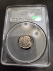1954-S CAC GRADED MS64 Roosevelt Silver Dime Mint Set Coin Light Toning