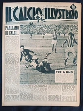 magazine IL SOCCER ILLUSTRATO year 1943 number 11 Ambrosiana - Juventus