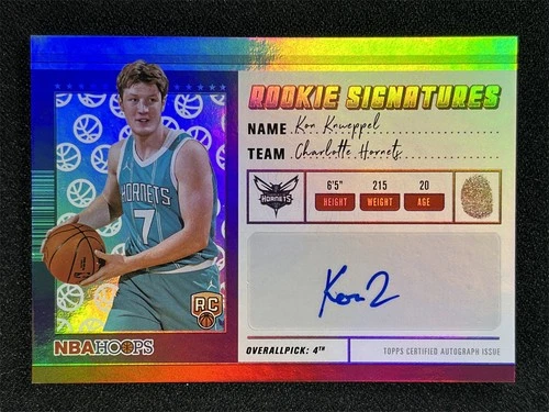 2025 Topps Signature Kon Knueppel Base (RAW)