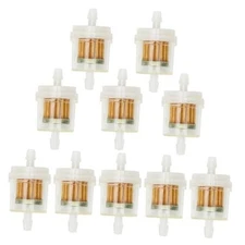 Inline Fuel Filter 1/4" Replace for Motorcycle Mini Bike Dirt Bike Moped ATV 