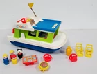 Z-315 VINTAGE 1972 FISHER-PRICE LITTLE PEOPLE PLAY FAMILY HOUSEBOAT MODEL #985!