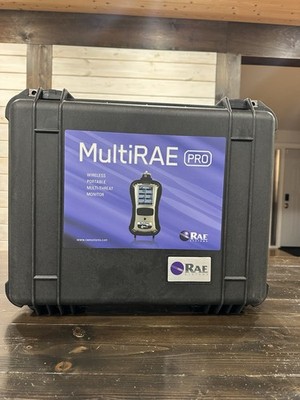 RAE Systems MultiRAE Pro Multi-Gas Detector CO H2S O2 LEL VOC Gamma
