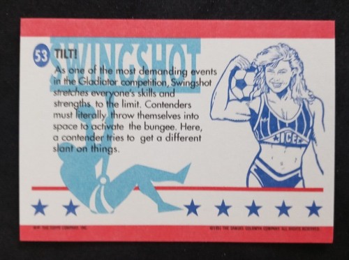 1991 Topps American Gladiators Trading Cards (Pick Your Card) - Bild 107 von 199