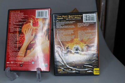 Spider-Man 1 and 2 (DVD, 2-Disc Set,) Widescreen - 2 Movie Lot