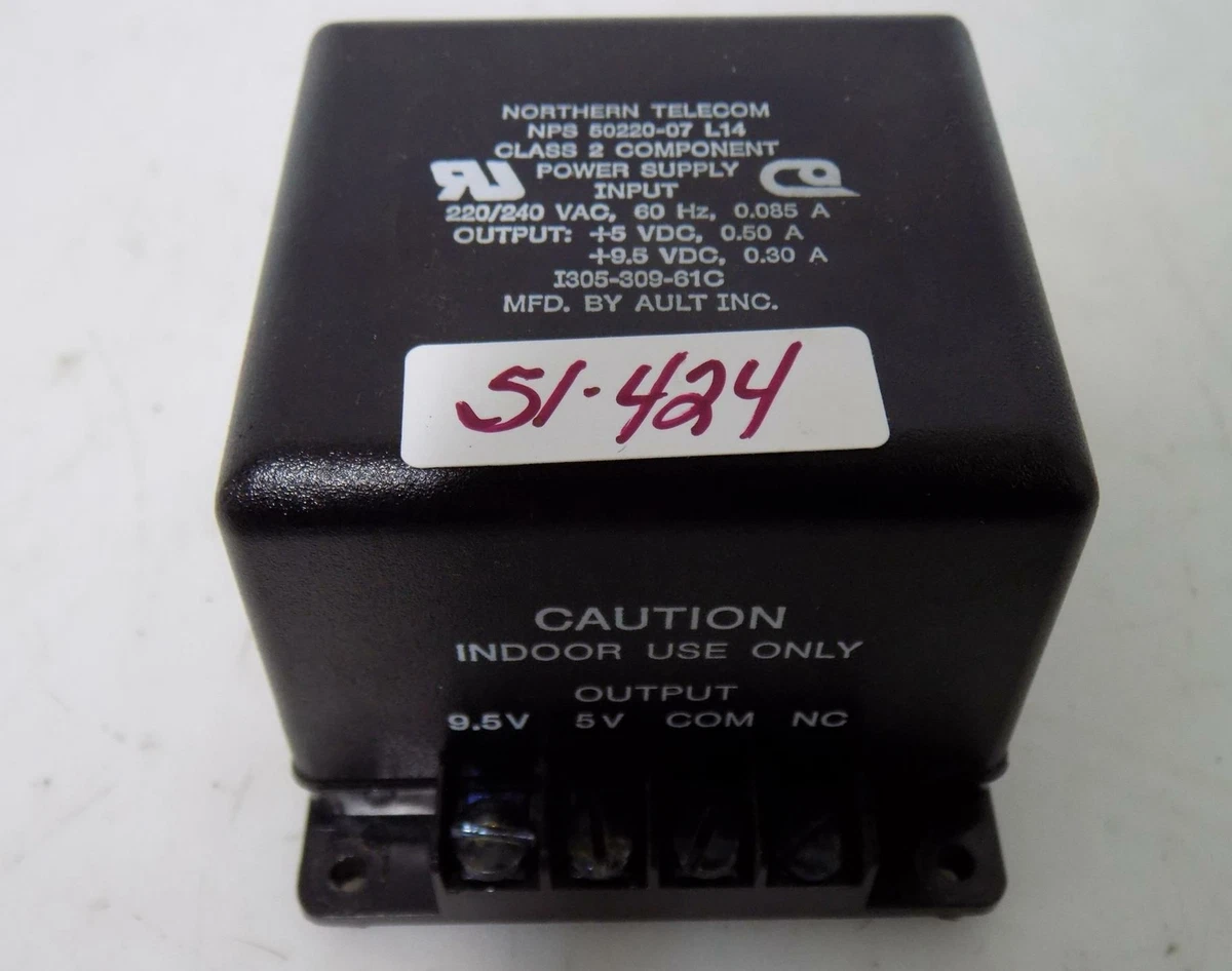 NORTHERN TELECOM 220240VAC POWER SUPPLY NPS 50220-07 L14 | eBay