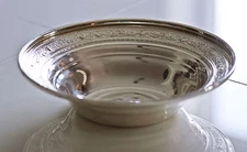 Antique Sterling Silver Serving Bowl by  M. Fred Hirsch Circa 1920s 101 Grams