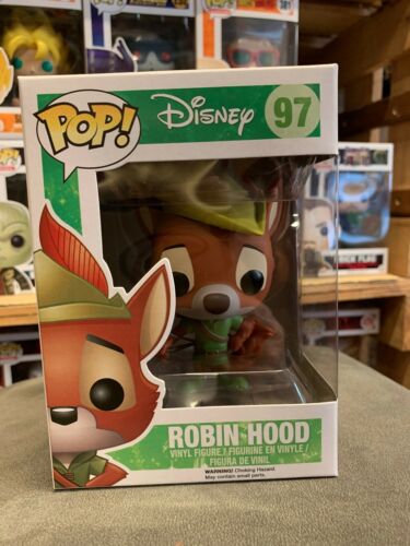 Pop Disney Robin Hood Robin Hood Funko Pop Vinyl EXPERT PACKAGING - Picture 1 of 6