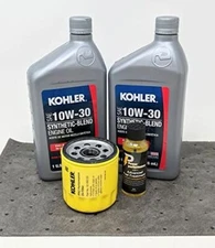 Kohler Genuine 52 050 02-S Oil Change Kit w/ pad 10W30 Oil and fuel treatment