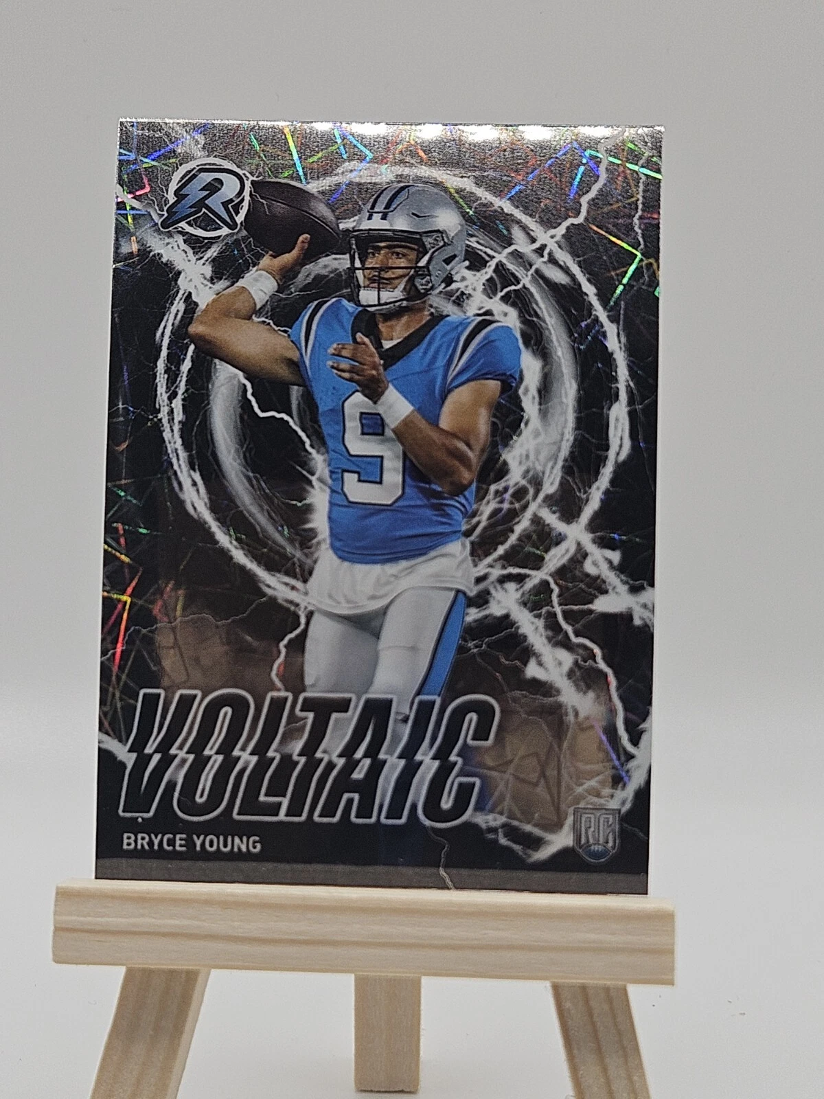 Bryce Young Topps Composite Resurgence Voltaic #RV1 Lazer Refractor