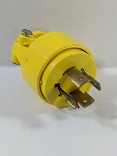 Pass & Seymour P & S Turn Twist Lock Plug 4 wire industrial 