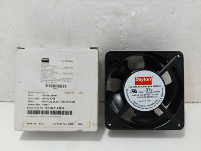 Dayton 105 CFM AC Axial Lüfter 4WT47A