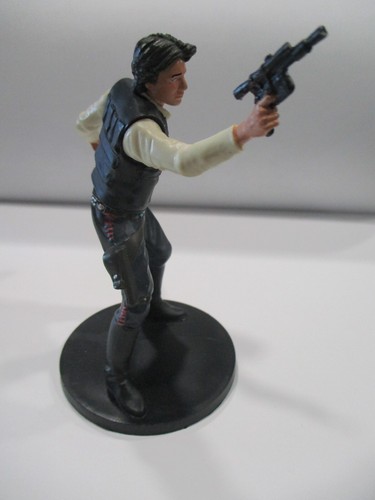 Star Wars Han Solo loose Disney 3.5 '' action figure on stand - Picture 3 of 8