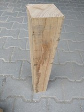 Blumensäule Dekosäule rustikaler Eichenbalken ca 20 Jahre alt Kantholz, unbeh.