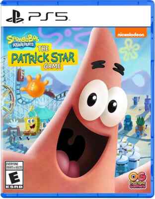 SpongeBob SquarePants: The Patrick Star Game PS5 Brand New Game (2024 Platform)